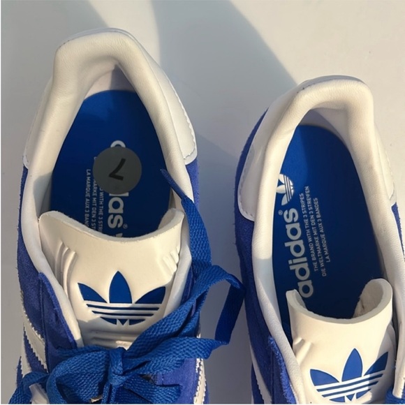 Adidas 7 Sneakers Gazelle Originals Royal Blue/Core White (IG2093) NWT no box - Picture 6 of 16